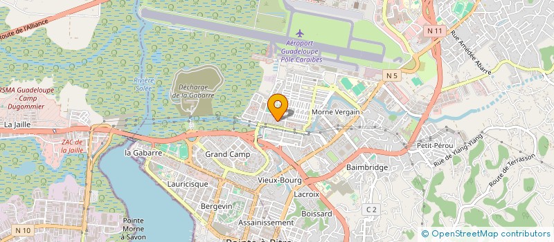 localisation de l'entreprise SYNDICAT COPROPRIETE LES SEUILS 4 à LES ABYMES