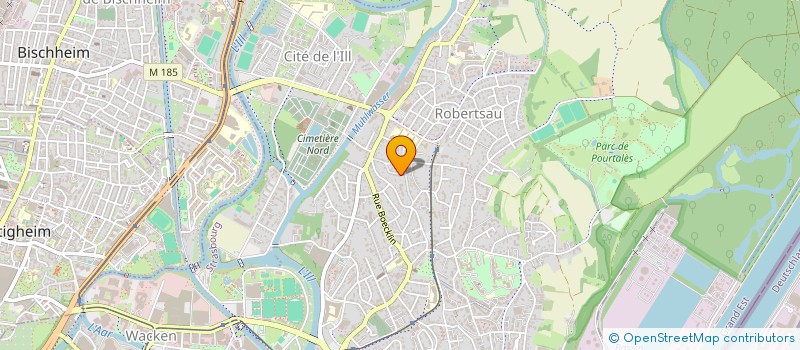 localisation de l'entreprise SYNDICAT COPROPRIETE LES TILLEULS à STRASBOURG