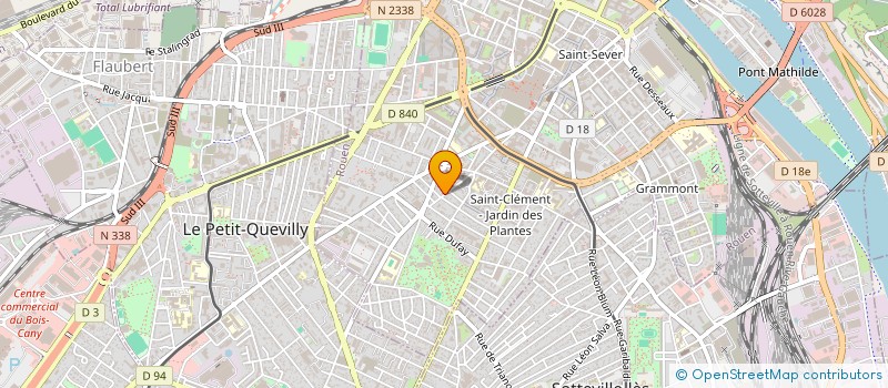 localisation de l'entreprise SYNDICAT COPROPRIETE LOUIS BLANC à ROUEN