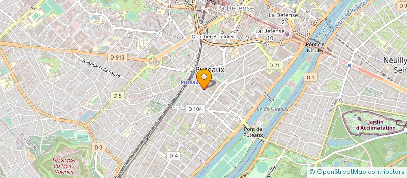 localisation de l'entreprise SYNDICAT COPROPRIETE LUCIEN VOILIN  PUTEAUX