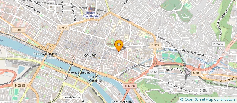 localisation de l'entreprise SYNDICAT COPROPRIETE MANOIR MARIAGES à ROUEN