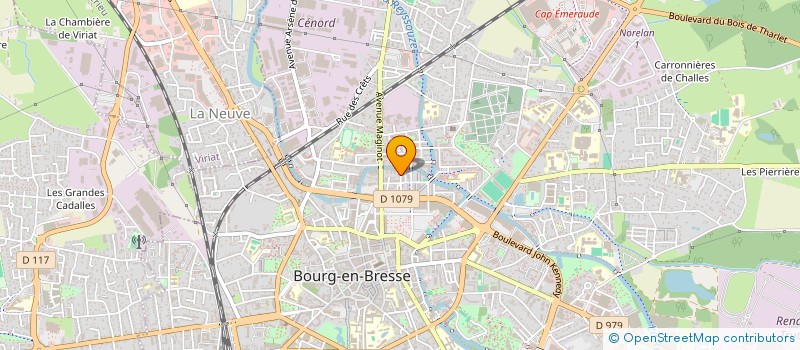 localisation de l'entreprise SYNDICAT COPROPRIETE MARLY à BOURG-EN-BRESSE