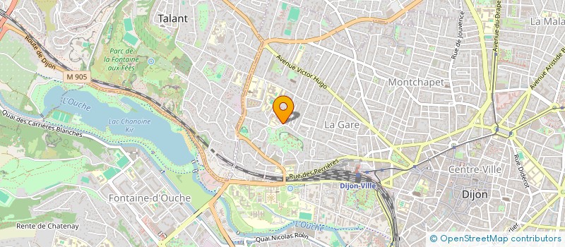 localisation de l'entreprise SYNDICAT COPROPRIETE MARMUZOTS 72  DIJON