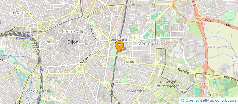 localisation de l'entreprise SYNDICAT COPROPRIETE MAZEAU  DIJON