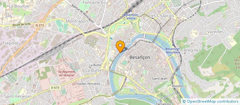 localisation de l'entreprise SYNDICAT COPROPRIETE MINGASSON  BESANCON
