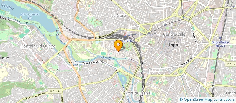 localisation de l'entreprise SYNDICAT COPROPRIETE NODOT 23  DIJON