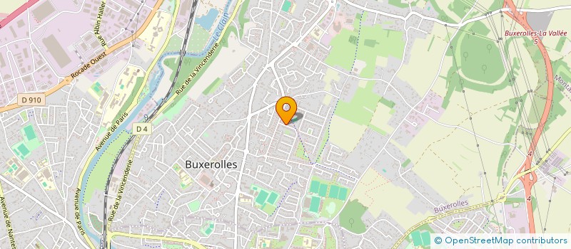 localisation de l'entreprise SYNDICAT COPROPRIETE OSIRIS  BUXEROLLES