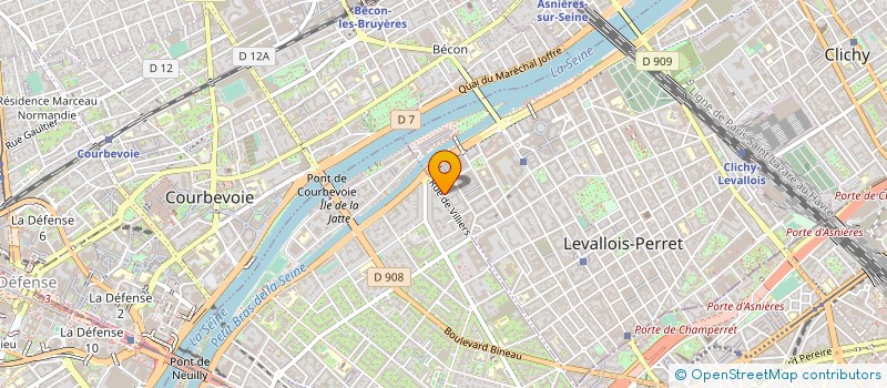 localisation de l'entreprise SYNDICAT COPROPRIETE PASQUIER à LEVALLOIS-PERRET
