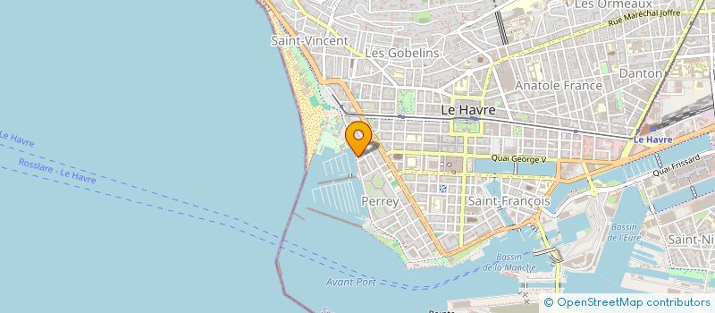 localisation de l'entreprise SYNDICAT COPROPRIETE PETIT PORT à LE HAVRE