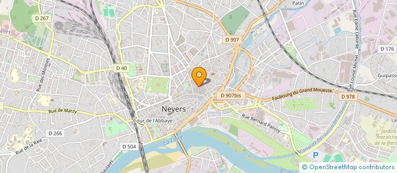 localisation de l'entreprise SYNDICAT COPROPRIETE PLACE GUY COQUILLE à NEVERS