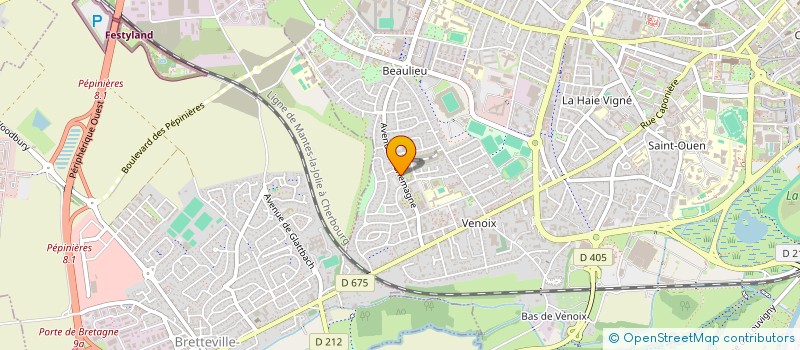 localisation de l'entreprise SYNDICAT COPROPRIETE PLACE VENOISE à CAEN
