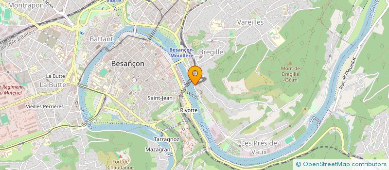 localisation de l'entreprise SYNDICAT COPROPRIETE PORT JOINT  BESANCON