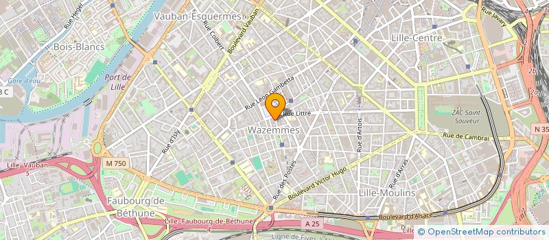 localisation de l'entreprise SYNDICAT COPROPRIETE RACINE 3 à LILLE