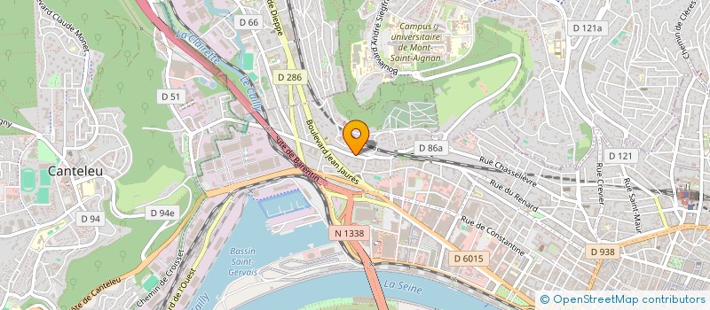 localisation de l'entreprise SYNDICAT COPROPRIETE RENARD à ROUEN