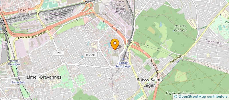 localisation de l'entreprise SYNDICAT COPROPRIETE RES ANGEVINE à BOISSY ST LEGER