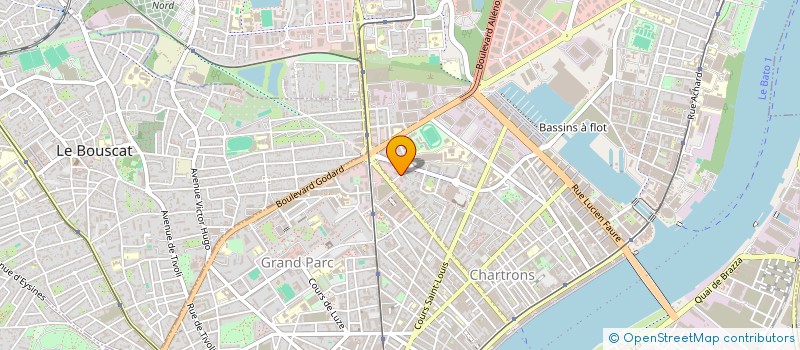 localisation de l'entreprise SYNDICAT COPROPRIETE RES BARON HAUSSMANN  BORDEAUX