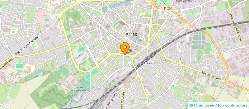 localisation de l'entreprise SYNDICAT COPROPRIETE RES CARNOT à ARRAS
