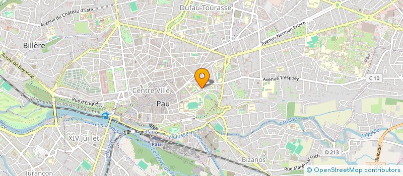 localisation de l'entreprise SYNDICAT COPROPRIETE RES CARREROT à PAU