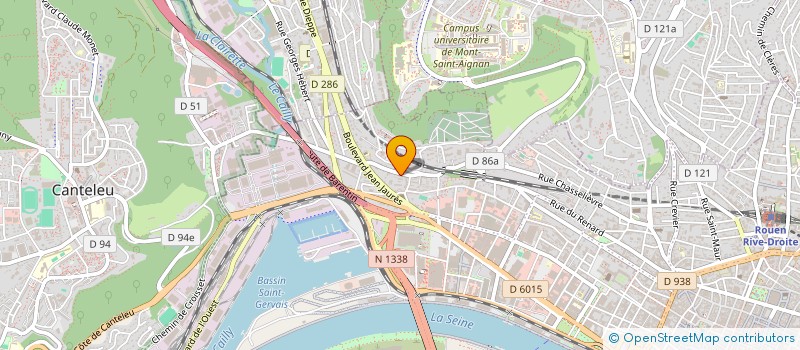 localisation de l'entreprise SYNDICAT COPROPRIETE RES CLOS RENARD à ROUEN