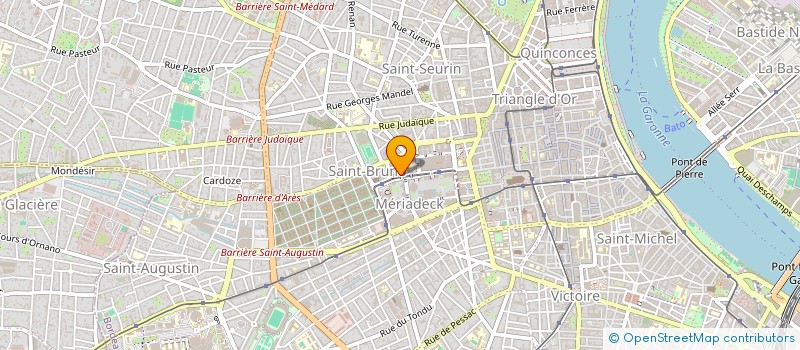 localisation de l'entreprise SYNDICAT COPROPRIETE RES CROIX DU MAIL  BORDEAUX