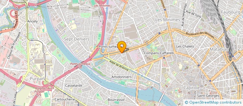 localisation de l'entreprise SYNDICAT COPROPRIETE RES ENTRE DEUX MERS à TOULOUSE