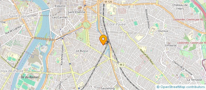 localisation de l'entreprise SYNDICAT COPROPRIETE RES LA GARANCIERE à TOULOUSE