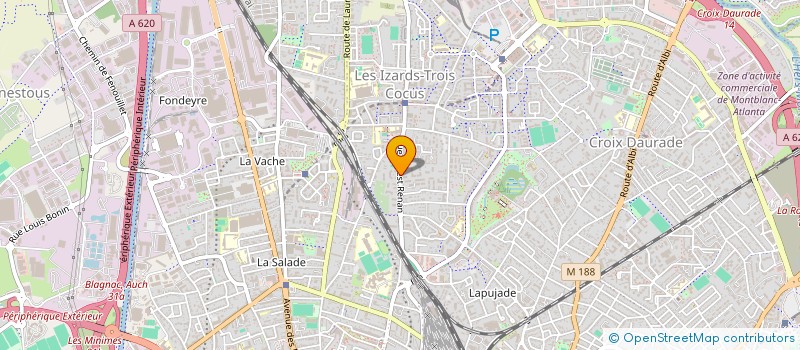 localisation de l'entreprise SYNDICAT COPROPRIETE RES LE CLOS RENAN à TOULOUSE