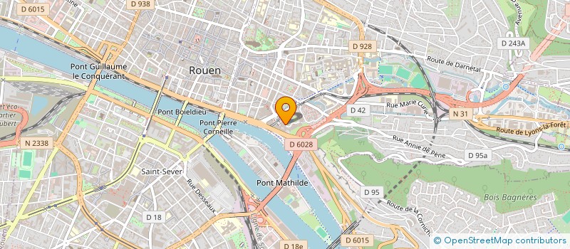 localisation de l'entreprise SYNDICAT COPROPRIETE RES LE TROCADERO à ROUEN