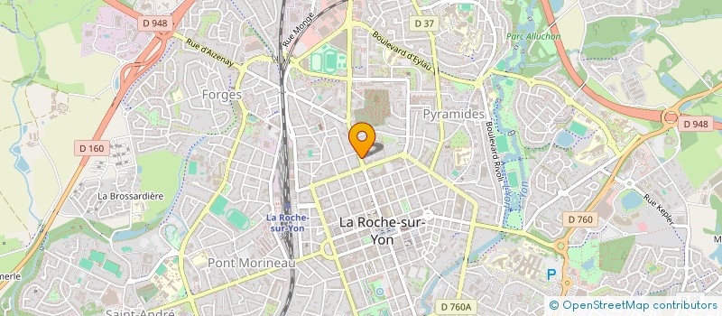 localisation de l'entreprise SYNDICAT COPROPRIETE RES LE VISCONTI à LA ROCHE-SUR-YON