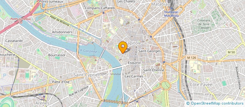 localisation de l'entreprise SYNDICAT COPROPRIETE RES LES CATALPAS à TOULOUSE