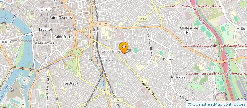 localisation de l'entreprise SYNDICAT COPROPRIETE RES LES HORTENSIAS à TOULOUSE