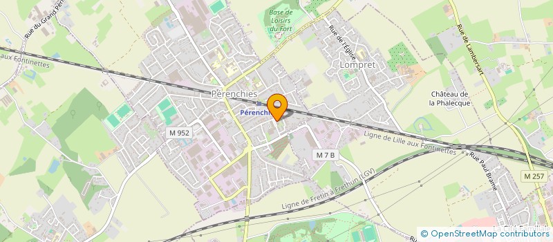 localisation de l'entreprise SYNDICAT COPROPRIETE RES LES TERRASSES PLACE PAUL DESQUIREZ  PERENCHIES