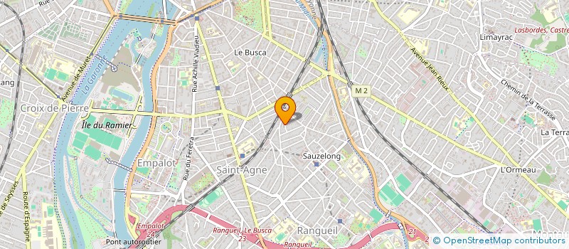 localisation de l'entreprise SYNDICAT COPROPRIETE RES MIDI BUSCA à TOULOUSE