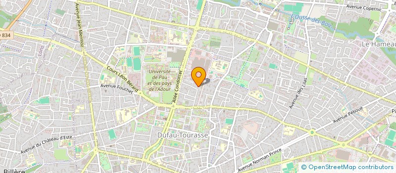 localisation de l'entreprise SYNDICAT COPROPRIETE RES NEWTON à PAU