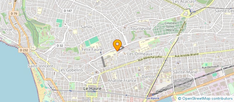 localisation de l'entreprise SYNDICAT COPROPRIETE RES PARC LAFAURIE à LE HAVRE