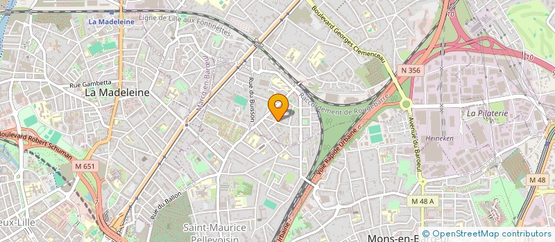 localisation de l'entreprise SYNDICAT COPROPRIETE RES RUE DE VALMY à MARCQ-EN-BARŒUL