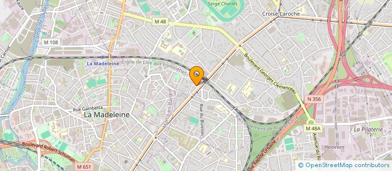 localisation de l'entreprise SYNDICAT COPROPRIETE RES SAINT HUBERT à MARCQ-EN-BARŒUL