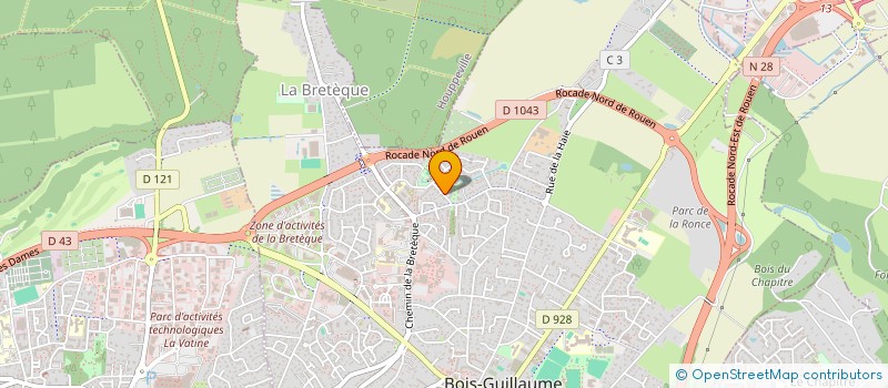 localisation de l'entreprise SYNDICAT COPROPRIETE RES TERRASSES MAIL à BOIS-GUILLAUME
