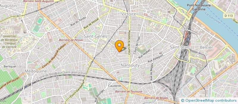 localisation de l'entreprise SYNDICAT COPROPRIETE RES VICTORIA II  BORDEAUX