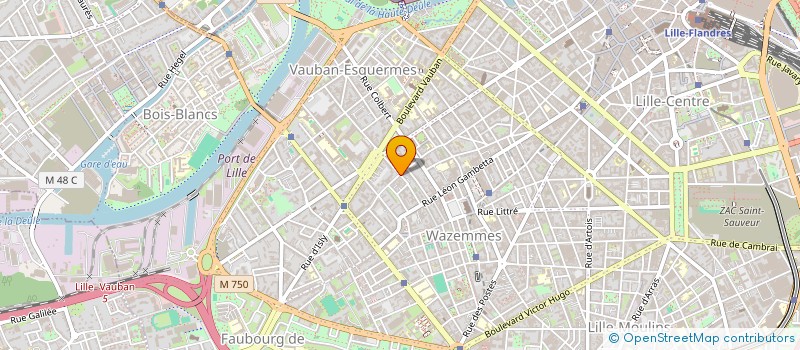 localisation de l'entreprise SYNDICAT COPROPRIETE RES VILLANDRY à LILLE