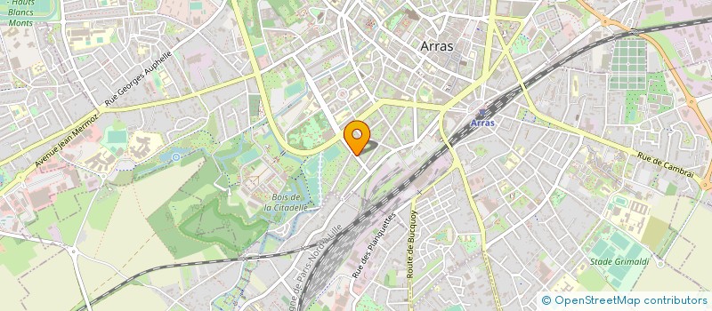 localisation de l'entreprise SYNDICAT COPROPRIETE RESID GRIGNY à ARRAS