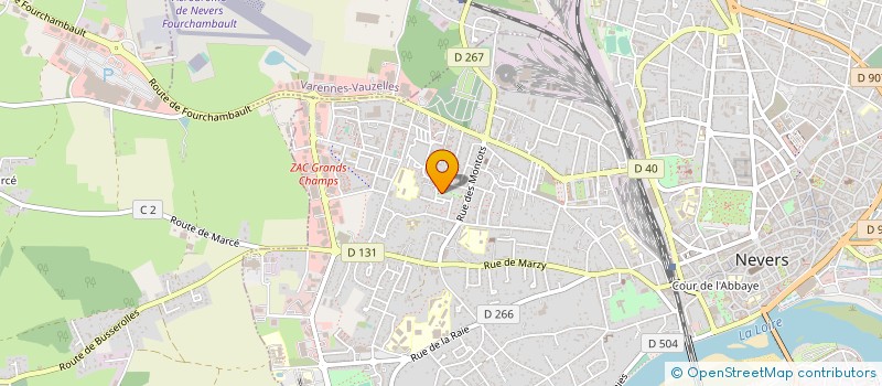 localisation de l'entreprise SYNDICAT COPROPRIETE RESID LA PAGERIE à NEVERS