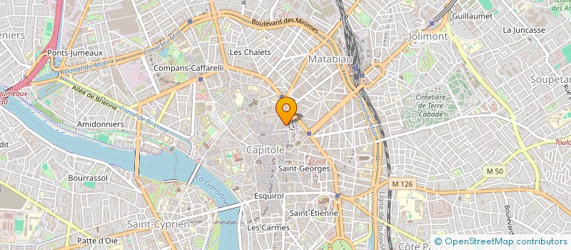 localisation de l'entreprise SYNDICAT COPROPRIETE RESIDENCE ALSACE 44 à TOULOUSE