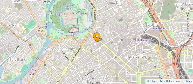 localisation de l'entreprise SYNDICAT COPROPRIETE RESIDENCE BOILEUX à LILLE