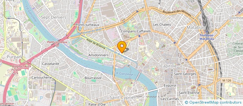 localisation de l'entreprise SYNDICAT COPROPRIETE RESIDENCE DARTAGNAN à TOULOUSE