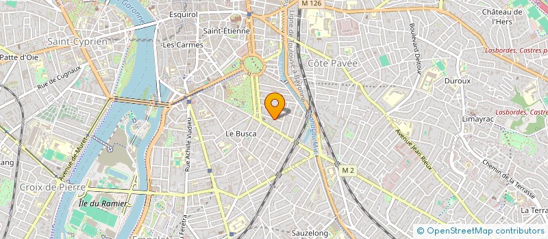 localisation de l'entreprise SYNDICAT COPROPRIETE RESIDENCE DENJEAN à TOULOUSE
