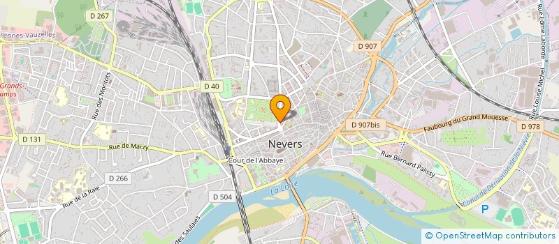 localisation de l'entreprise SYNDICAT COPROPRIETE RESIDENCE DU PARC à NEVERS