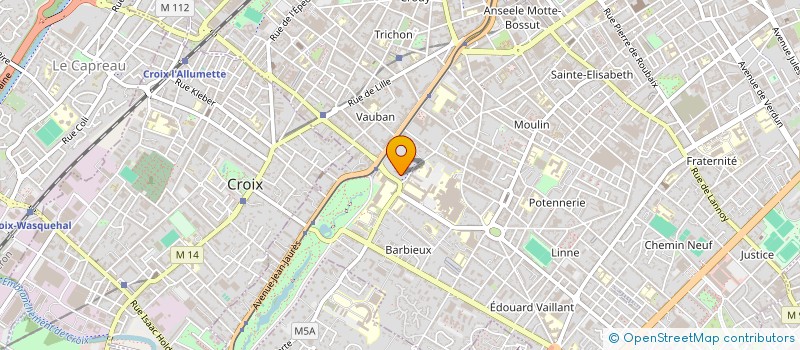 localisation de l'entreprise SYNDICAT COPROPRIETE RESIDENCE GIVERNY  ROUBAIX