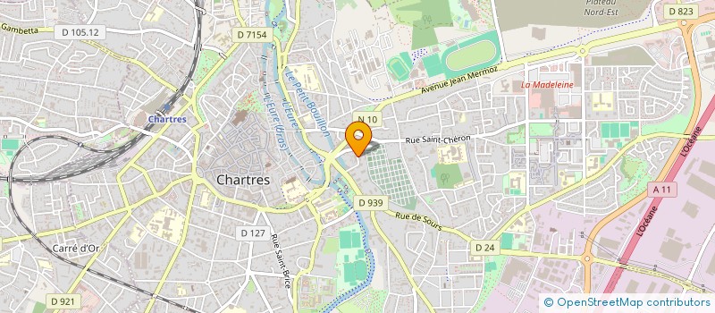localisation de l'entreprise SYNDICAT COPROPRIETE RESIDENCE GRAPPE B à CHARTRES