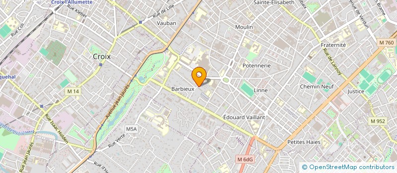 localisation de l'entreprise SYNDICAT COPROPRIETE RESIDENCE LAFARGUE à ROUBAIX